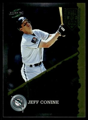 1995 Score Hall of Gold Jeff Conine Florida Marlins #HG28 - Image 1 of 2