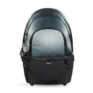 Rucksack 2-IN-1 Schultasche & Gürteltasche 2-teilig Ranzen Black Grey - Bild 1 von 12