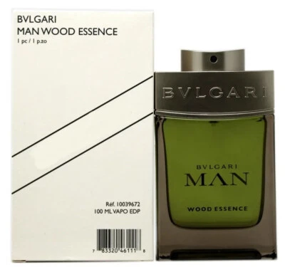 Bvlgari Man Wood Essence Men 3.4 oz 100 ml Eau De Parfum Spray Same As Photo - Image 1 of 2