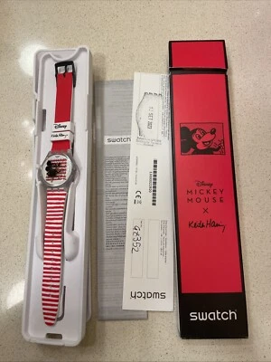SWATCH SPECIAL 2020 - GZ352 - Mouse Mariniere por Keith Haring - Novo - Imagem 1 de 4
