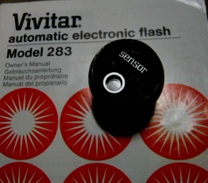 Sensor Vivitar 283 para flash 283. Incluye manual de instrucciones original. - Imagen 1 de 3