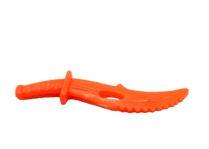 Vintage TMNT Roboter Bebop Stahl Cutter Messer Zubehör Orange Gebraucht - Bild 1 von 6