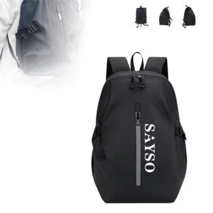 Motorcycle Backpack Waterproof Helmet Luggage Backpack Bag Mens Accessories - Picture 1 of 10