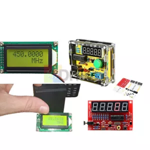 Crystal Oscillator Frequency Counter Tester meter 1Hz-50MHz 1MHz-1.1GHz DIY Kits - Picture 1 of 33