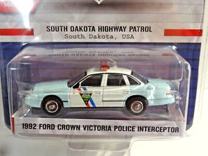 Greenlight - azul - South Dakota Highway Patrol - Ford Crown Victoria 1992 - Imagen 1 de 5