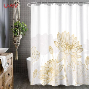 Shower Curtain Waterproof Fabric Bathroom Decoration - Picture 1 of 6
