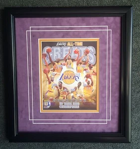 Los Angeles Lakers All Time-Greats Framed 8x10 - Picture 1 of 1