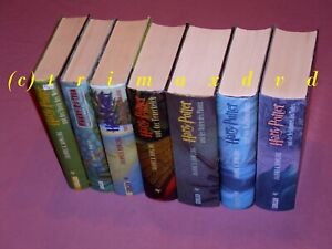 Harry Potter 1-7 _ Deutsche komplette Büchersammlung , guter Zustand