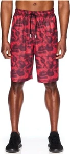 And1 Herren-Basketballshorts ""Post Up"" rot Wirbeldruck GRÖSSE 2XL - Bild 1 von 4