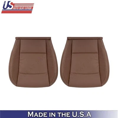 Cubiertas de asiento delanteras inferiores marrón Java 2015-2017 para Subaru Outback cuero sintético Foto 1 de 4