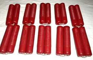 Konvolut (10) Vintage Fahrradgriffe rot  - Bild 1 von 11