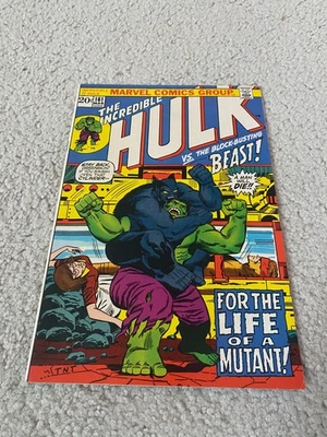 Incredible Hulk  161  VF  8.0   High Grade  Beast  Death Of Mimic  Marvel  1973 - Image 1 of 4