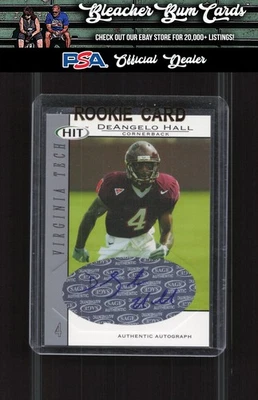 2004 SAGE HIT A40 DeAngelo Hall Autographs Silver Auto - Image 1 of 2