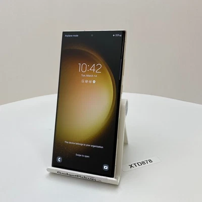 Samsung Galaxy S23 Ultra SM-S918U - 256GB - Cream (Unlocked) - Very Good Cond. - Image 1 of 4