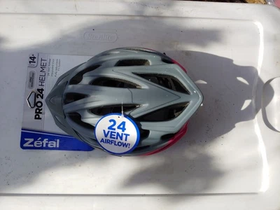 Casco de bicicleta Zefal Unisx Pro 24 gris violeta para mujer y hombre (edades 14 en adelante) talla M Foto 1 de 4