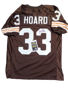 Leroy Hoard signed Brown Pro Style jersey, JSA, #33 - Picture 1 of 2