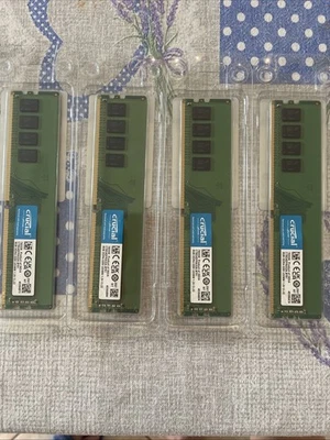 Crucial 8GB PC4-25600 DDR4-3200 UDIMM Memoria RAM - CT8G4DFRA32A - Immagine 1 di 2