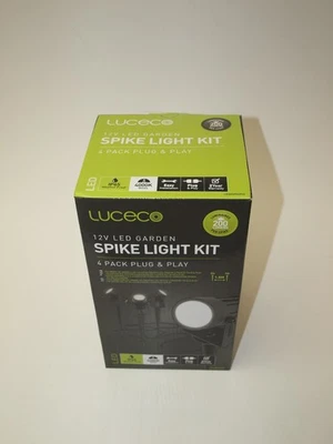 4er Set LED Gartenstrahler mit Erdspieß, Gartenleuchte, Außen, Neu und OVP - Bild 1 von 4