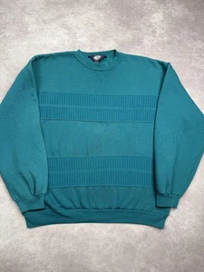 Vintage Knights Bridge Sweater Herren XL Crewneck Ribbed Pullover 90s Hong Kong - Bild 1 von 12