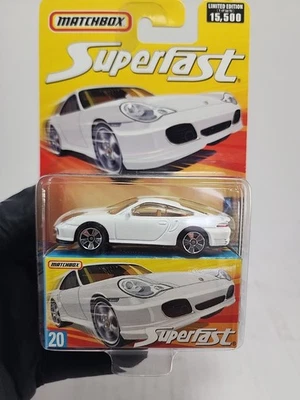 Matchbox Superfast Porsche 911 Turbo White #20 Limited Edition  - Image 1 of 4