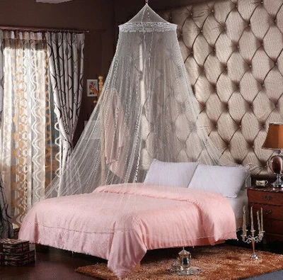 XXL Doppelbett Moskitonetz Fliegengitter Fliegennetz Mückennetz Betthimmel Neu！ - Bild 1 von 4