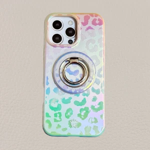 Velvet Caviar White/Rainbow Opal Leopard MagSafe Case – iPhone 16 Pro Max - Picture 1 of 19
