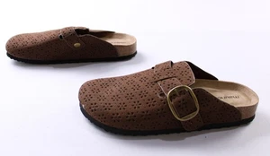 Maurices Damen SuperCush Chloe Laser Cut Fußbett Clog AR8 Braun Größe US: 9 - Bild 1 von 11