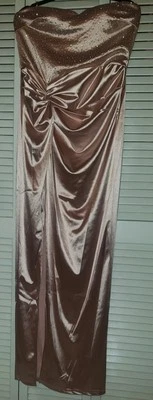 Vestido de noche, graduación, boda, corbata negra vestido formal Foto 1 de 4