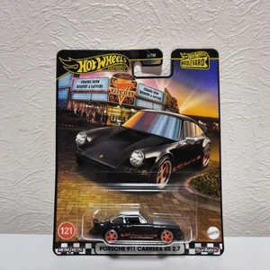 Hot Wheels PREMIUM HW BOULEVARD PORSCHE 911 CARRERA RS 2.7 SCHWARZ #121 GJT68 - Bild 1 von 1