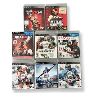 Lotto giochi PS3 - 8 titoli sportivi e d'azione - tutti con manuali - testati - Foto 1 di 6
