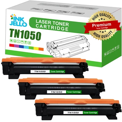 TN1050 Toner Fits For Brother DCP 1510 1512 1610W HL 1110 1210W 1212W LOT