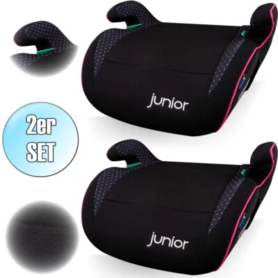 PETEX SET 2x Sitzerhöhung Autokindersitz Kinderautositz Kinder Auto Sitz R129