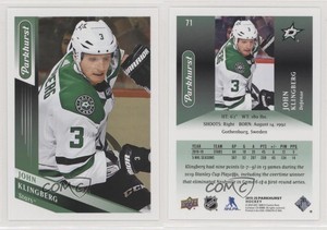 2019-20 Upper Deck Parkhurst Gold John Klingberg #71