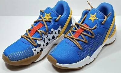 Adidas D.O.N. Talla 3 Edición #2 x Toy Story Mid Woody Unisex Niños ¡ENVÍO GRATUITO! Foto 1 de 4
