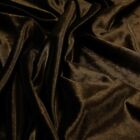 Lustrous Shine Crushed Velvet Upholstery Fabric For Curtains & Cushions Per M