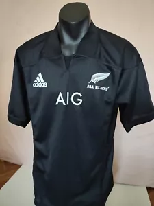 New Zealand All Blacks Kiwi AIG Rugby Union Adidas Jersey Football - X Large - Picture 1 of 4