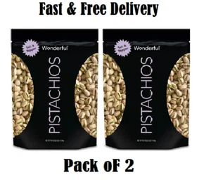2-PACK Wonderful Pistachios, Salt and Pepper (40 oz.) - Picture 1 of 3