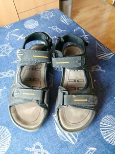 Sandalen Herren Freizeit Trekking Outdoor Schuh 43 offen Sport schwarz - Bild 1 von 7