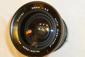 VIVITAR AUTO WIDE-ANGLE 28mm 1:2.5 for Konica K/AR 35mm SLR Camera * - Picture 1 of 5