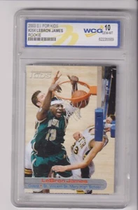 2003 SPORTS ILLUSTRADED FOR KIDS #264 LeBRON JAMES WITH WCG 10 GRADE - Picture 1 of 1