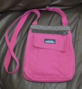 Bolso bandolera Kavu KEEPER bolso de hombro algodón lona púrpura - Imagen 1 de 4