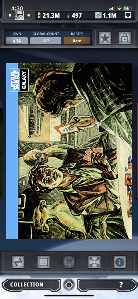 Topps Star Wars Digital Card Trader Galaxy Selects Lando Calrissian Insert - Image 1 of 1