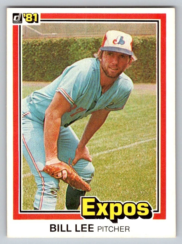 1981 Donruss Bill Lee #211 - Image 1 of 2