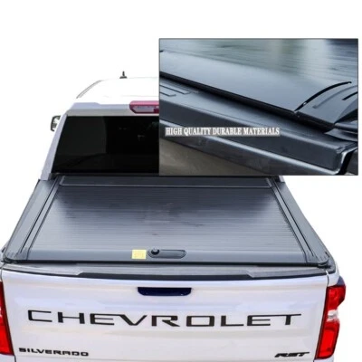5.8FT Truck Tonneau Bed Cover Retractable For 2014-2024 Chevy Silverado/GMC 1500 - Image 1 of 4