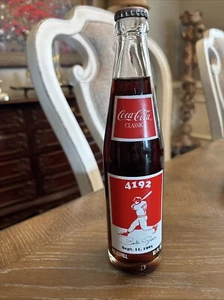Coca-Cola 10 oz Logo Commemorative Bottle (13th Collector Convention Pete Rose) - Picture 1 of 8