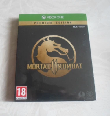 Mortal Kombat 11: Premium Edition  - Xbox One  Steelbook   RARE !!!!!!!!!!!!!!!! - Photo 1/2
