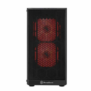 Silverstone SST-PS15B-RGB (RGB Fan + Tempered Glass Window) Precision  MATX Case - Picture 1 of 4