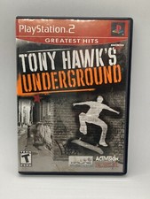 PS2 - Tony Hawk Underground Greatest Hits - Playstation 2 - Complete in Box CIB