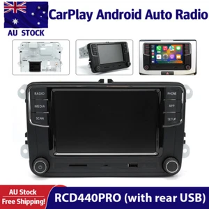 NONAME Radio CarPlay Android Auto RCD360PRO 3 Rear USB RCD440 330 For VW Golf CC - Picture 1 of 15