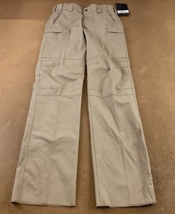 Blauer 8836W Women's Size 8 X 36 Raw Hem Silver Tan TenX Tactical Pants NWT - Picture 1 of 13